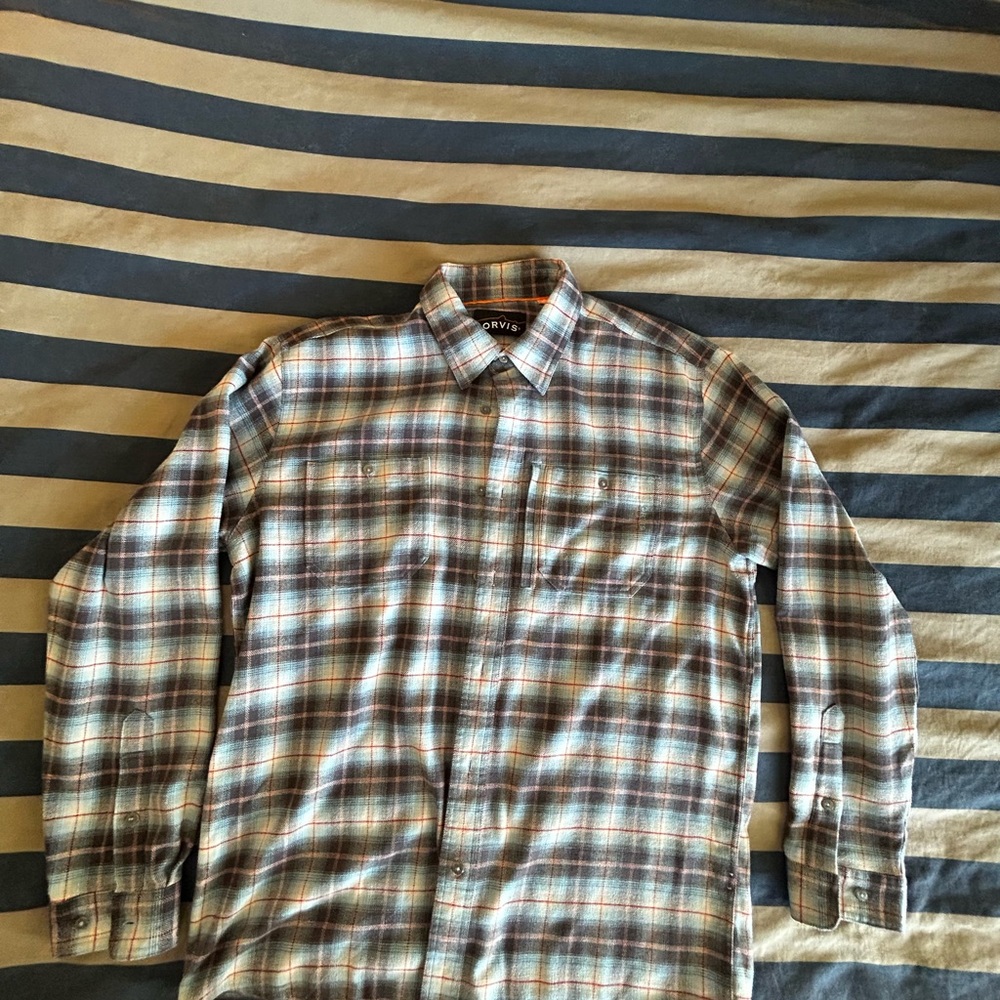 Orvis flannel shirt